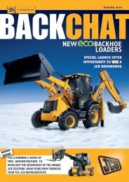 new backhoe loaders - JCB