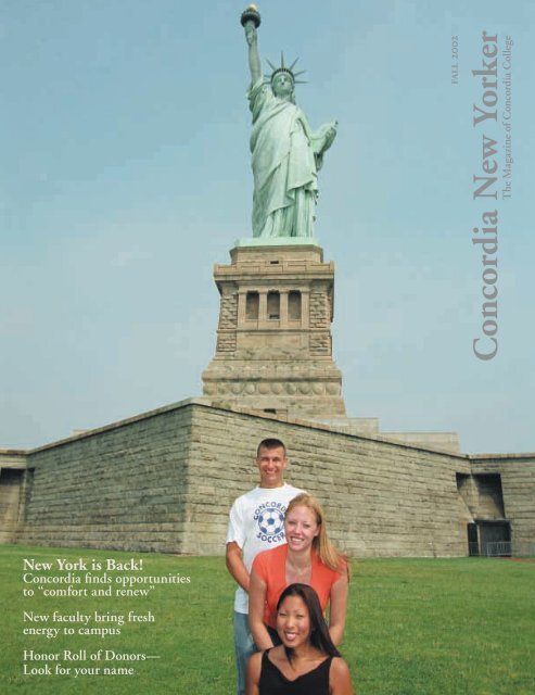 C oncordia N ew Yorker - Concordia College