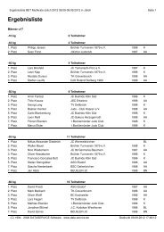 Ergebnisliste - Nordrhein-Westfälischer Judo-Verband e.V.