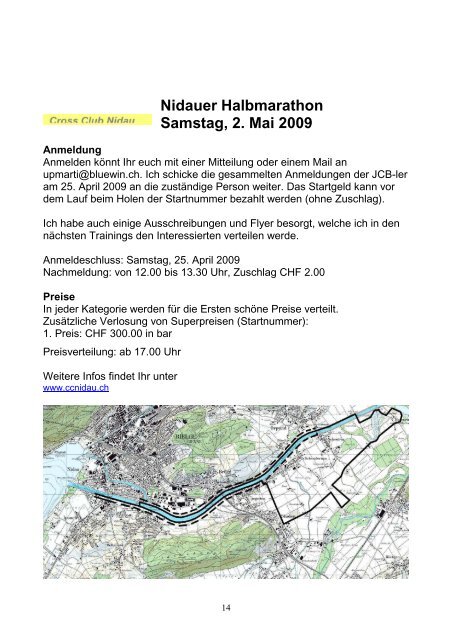 Info März 2009.1 - Jogging-Club-Bern.ch