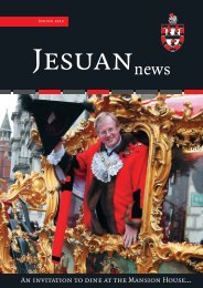 Spring 2012 Jesuan News - Jesus College
