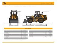 456HT Spec Sheet - JCB 456HT Spec Sheet - JCB