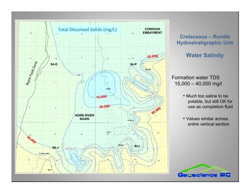 HORN RIVER BASIN Subsurface Aquifer ... - Geoscience BC