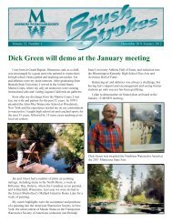 Dick Green will demo at the January meeting - Minnesota ...