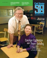 CalMagSpr05 ind.indd - CSUSB Magazine - California State ...