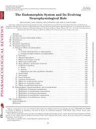 The Endomorphin System and Its Evolving Neurophysiological Role
