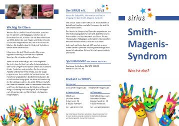 Informations-Folder - Smith-Magenis.de