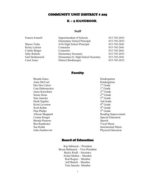 Handbook Cud 205