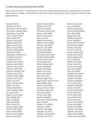 TC 1 Mile Finishers Guaranteed Entry Into TC 10 Mile Below is the ...