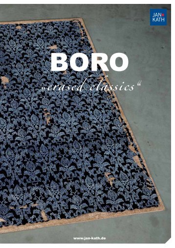 Download Boro brochure as Pdf. - Jan Kath