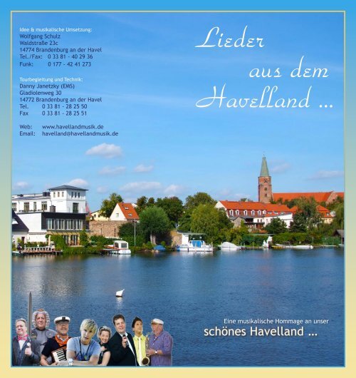 hier downloaden - Lieder aus dem Havelland