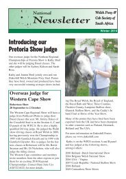 Download PDF - Welsh Pony & Cob Society of South Africa