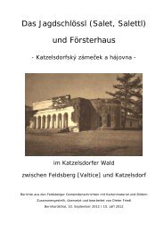 Jagdschloß Katzelsdorf - Friedl Dieter