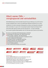 Technische Information für Flächenheizsysteme ... - AEG Haustechnik