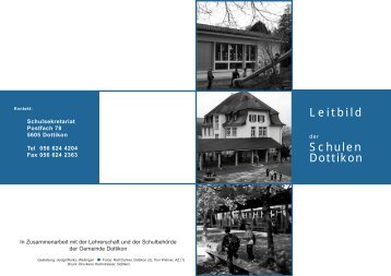 Leitbild Schulen Dottikon - Gemeinde Dottikon