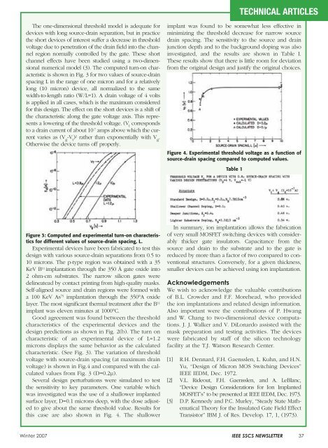 The Impact of Dennard's Scaling Theory - IEEE