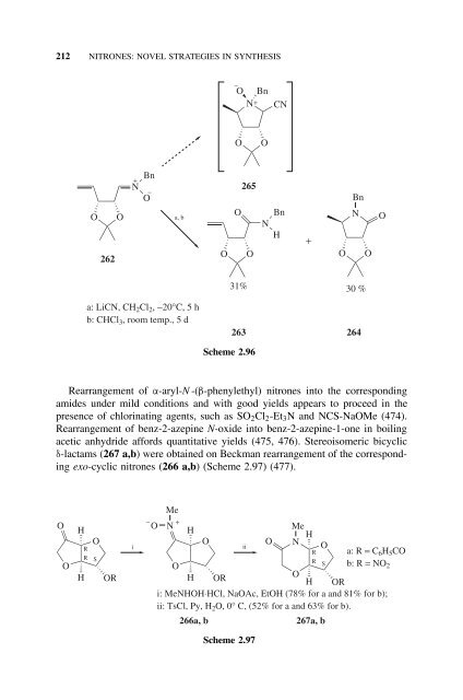 Nitrile Oxides, Nitrones, and Nitronates in Organic Synthesis : Novel ...