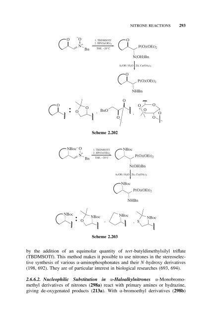 Nitrile Oxides, Nitrones, and Nitronates in Organic Synthesis : Novel ...