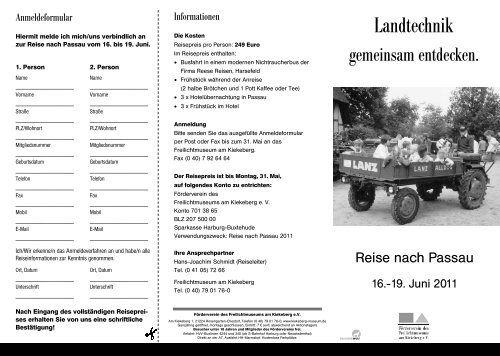 Landtechnik - Freilichtmuseum am Kiekeberg