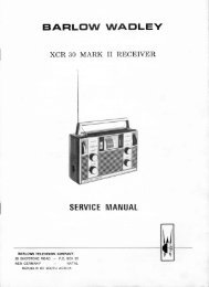 Barlow Wadley XCR-30