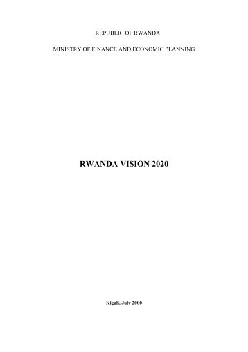 RWANDA VISION 2020 - GeSCI