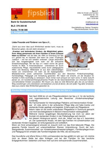 Newsletter 2/2008 - fips e.V.