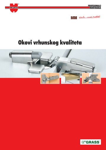 Šarka za nameštaj Nexis Click-on - Wurth