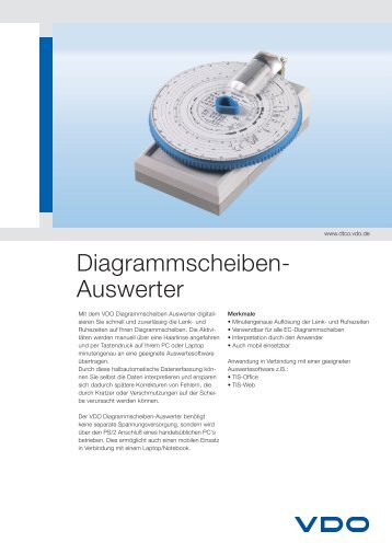 Diagrammscheiben- Auswerter - Kienzle Automotive GmbH