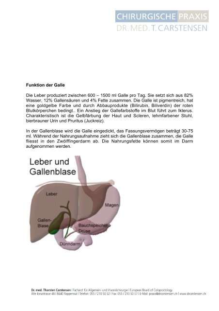 Funktion Der Galle Die Leber Produziert Zwischen 600 1500 Ml