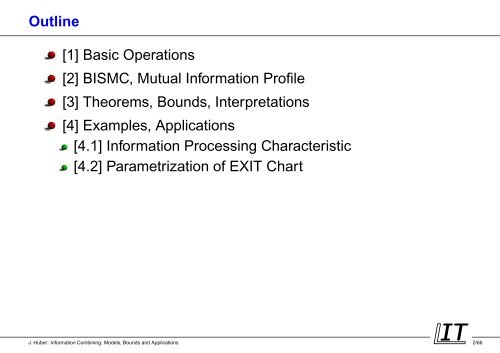 Information Combining: Models, Bounds and Applications