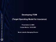 Developing and Implementing Target Operating Model in ... - AMIS