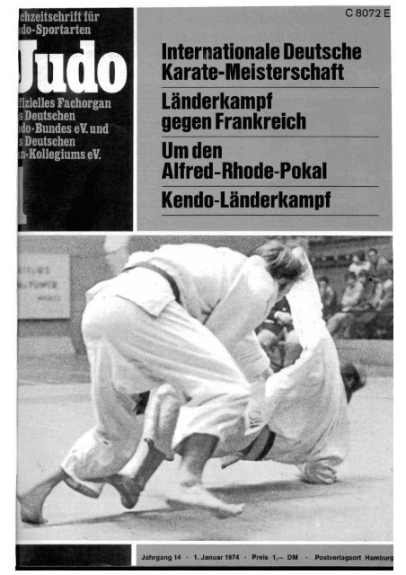 DJB-Magazin Nr. 1 - Chronik des Karate
