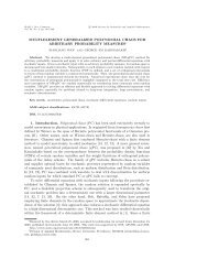 MULTI-ELEMENT GENERALIZED POLYNOMIAL CHAOS FOR ...