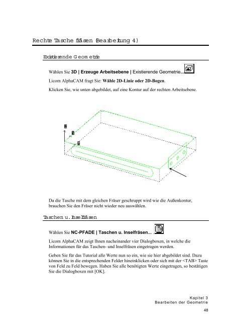 Kapitel 2 Erzeugen der Geometrie - AlphaCAM