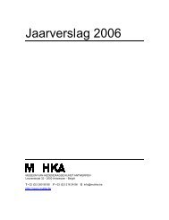 Jaarverslag 2006 - MuHKA