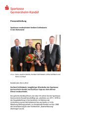 Presse-Center Schlindwein Heribert - Sparkasse Germersheim ...