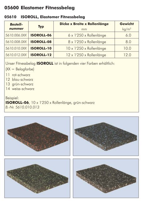 Körperschalldämmung und Trittschallminderung - Bieri Baumaterial ...