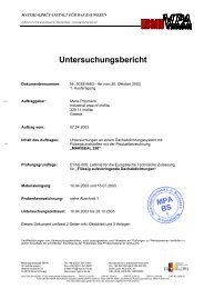 Gutachten MARISEAL 250 nach ETAG 005