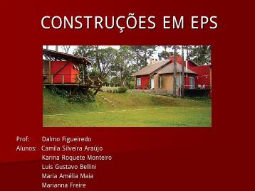 SISTEMAS CONSTRUTIVOS Prof:Dalmo - Departamento de ...