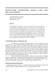 Explicando astronomia básica com uma bola de isopor - CCE/UFES