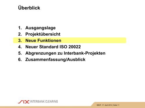 Dave Brupbacher - SIX Interbank Clearing
