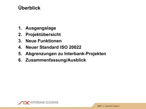 Dave Brupbacher - SIX Interbank Clearing