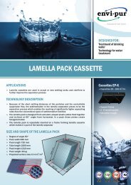 LAMELLA PACK CASSETTE - ENVI-PUR