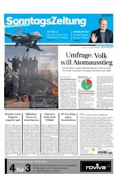 Bevölkerung - SonntagsZeitung