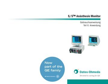 S/5 Anästhesie Monitor - aquis medica GmbH