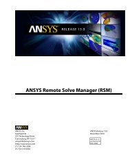 Remote Solve Manager (RSM) - Ansys