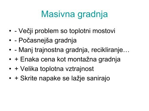 Delavnica: Pasivna gradnja hiš in učinkovita raba ... - Eko Humanitatis