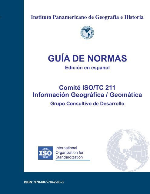Guía de normas (edición en español - ISO/TC 211
