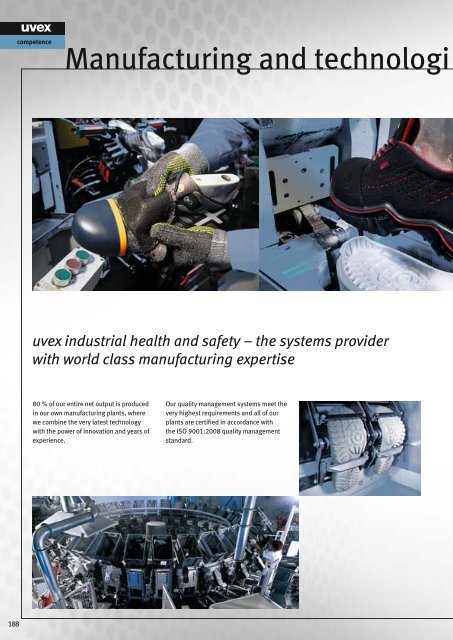 Safety Footwear Catalogue (PDF) - UVEX SAFETY