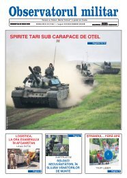 Observatorul militar - trustul de presa al ministerului apararii nationale